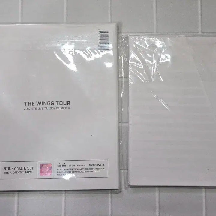 방탄소년단 윙즈 투어 sticky note, stamp seal 세트
