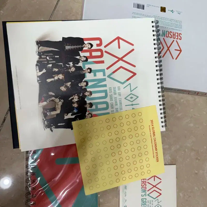 엑소 시즌그리팅 2014 굿즈 판매 양도