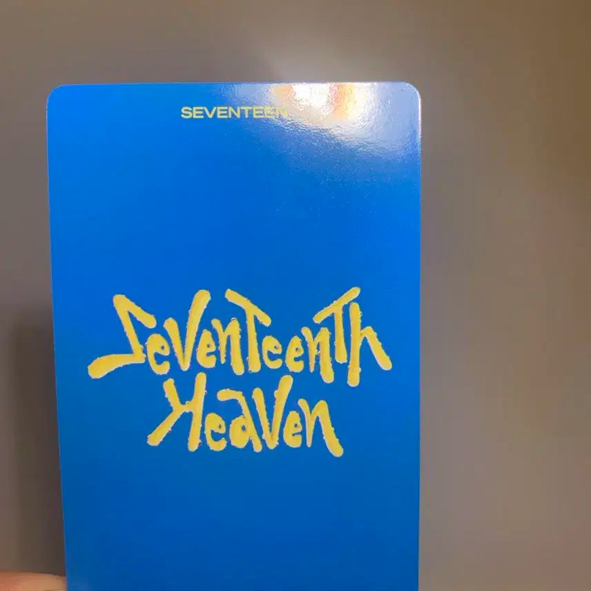 세븐틴 민규 seventeenth heaven 앨범 포카