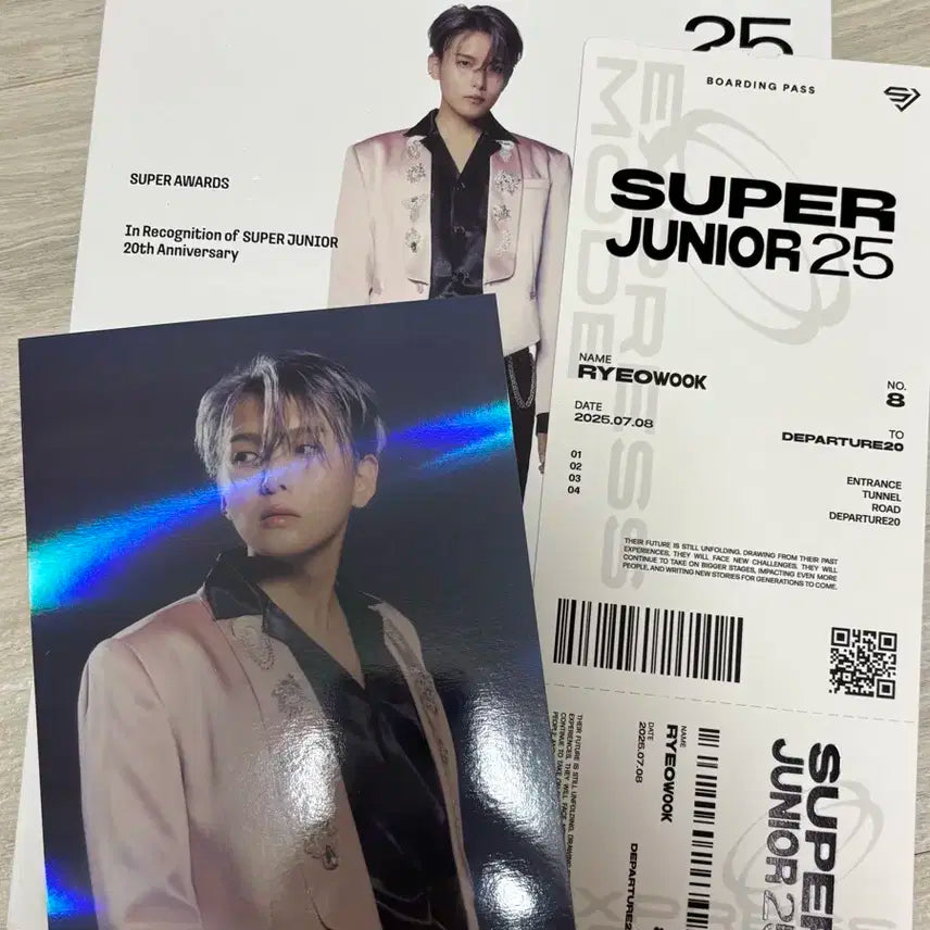슈퍼주니어 익스프레스모드 려욱 포토북