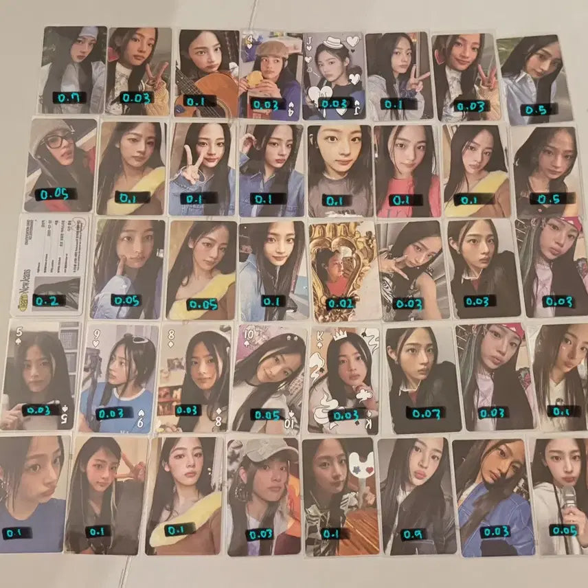 뉴진스 하니 민지 포토카드 미공포 양도 판매