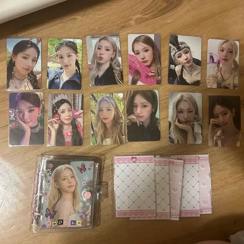 여자아이들 아이들 미연 포카 바인더 포함 일괄 양도 판매