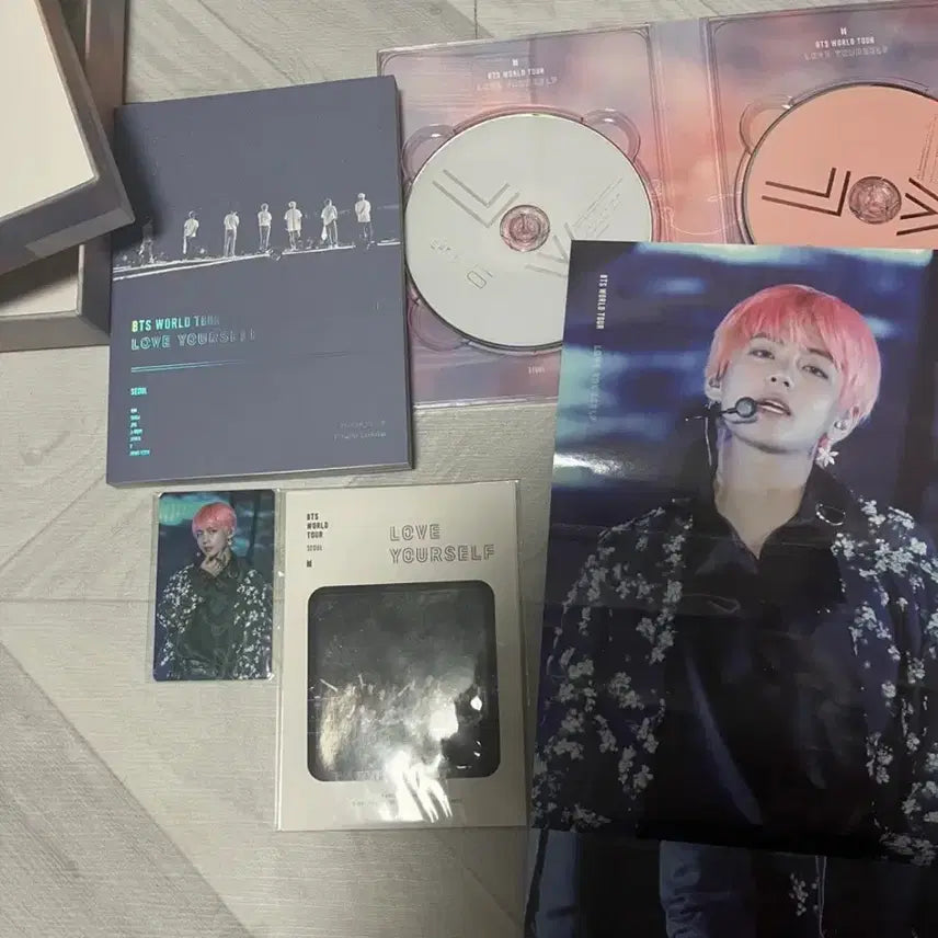 방탄 럽셀콘 디비디 태형 풀셋