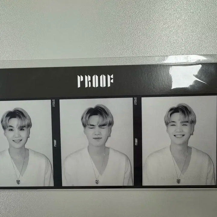 방탄 프루푸 proof 윤기 슈가 세컷필름 미개봉