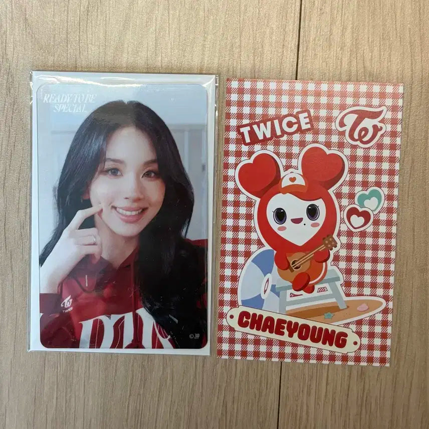 트와이스 TWICE 채영 READY TO BE 일본 콘서트 복권 포카
