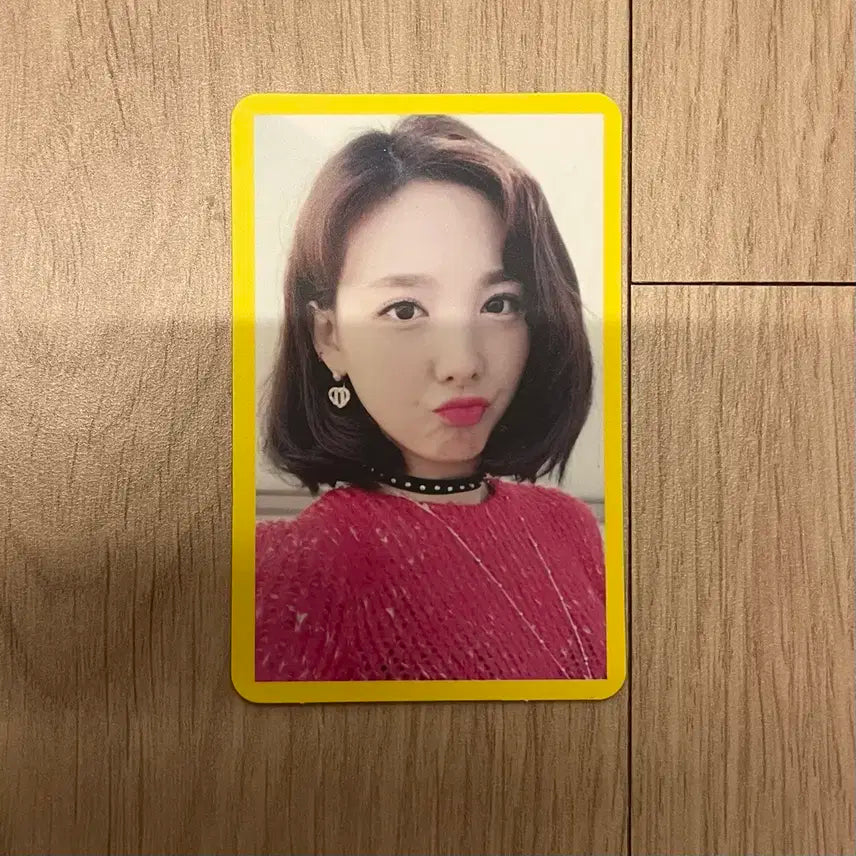 트와이스 TWICE 나연 KNOCK KNCOK 앨범 포카