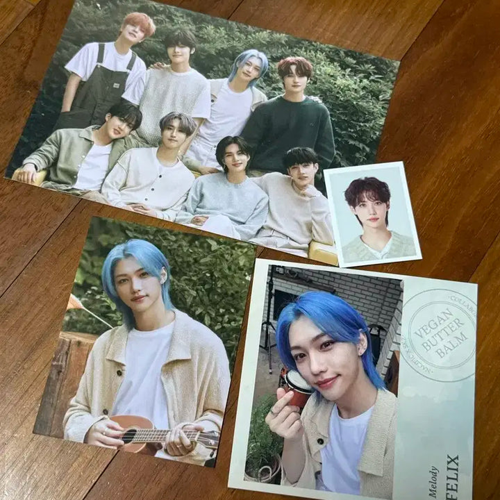 스키즈 굿즈 일괄 판매 용복이 포카 앨범