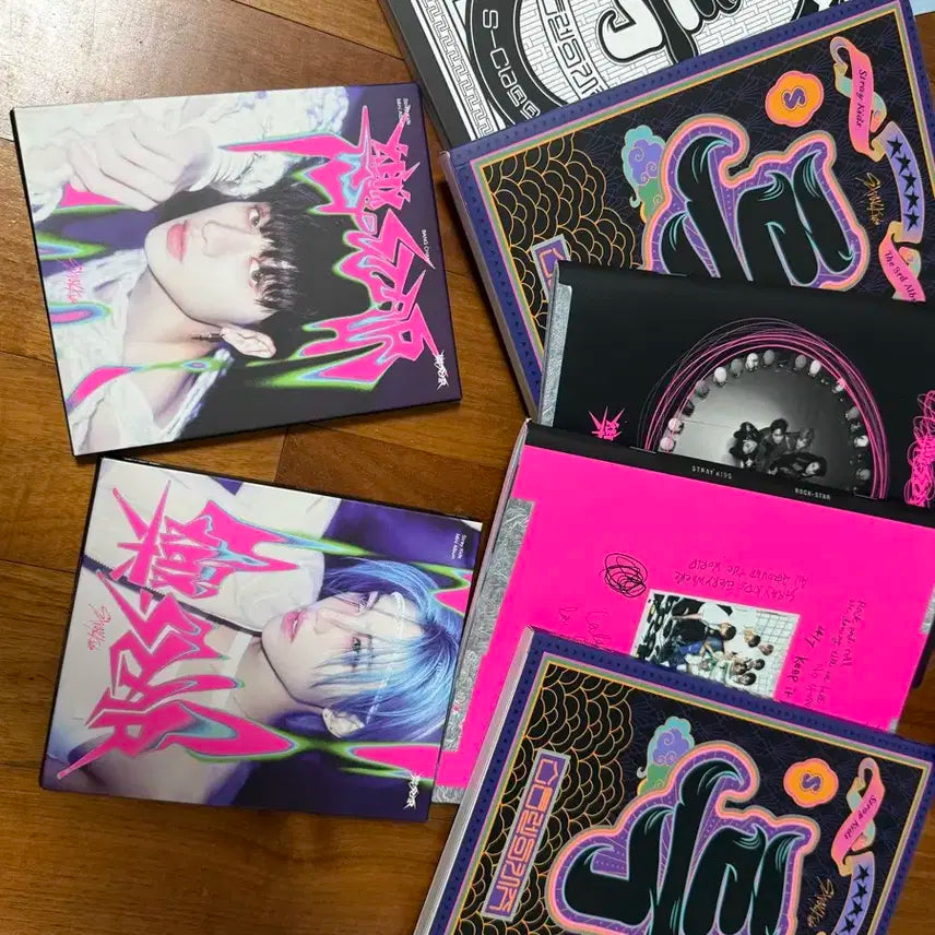 스키즈 굿즈 일괄 판매 용복이 포카 앨범