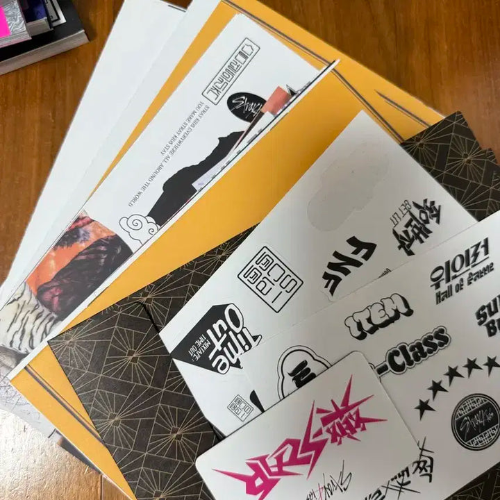 스키즈 굿즈 일괄 판매 용복이 포카 앨범