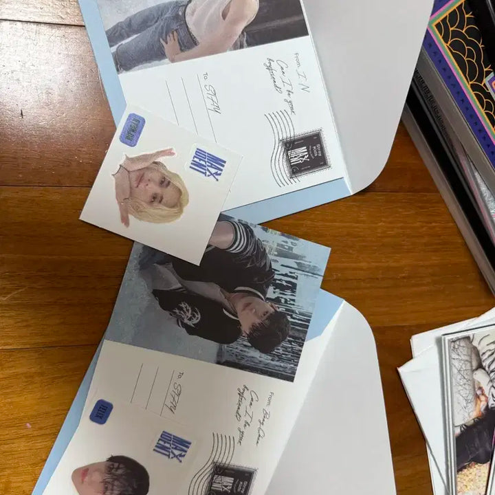 스키즈 굿즈 일괄 판매 용복이 포카 앨범