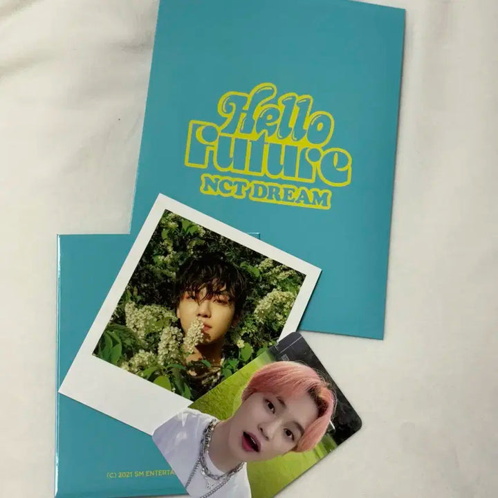 엔시티드림 헬로퓨쳐 재민 폴라로이드 + 천러 포카 일괄