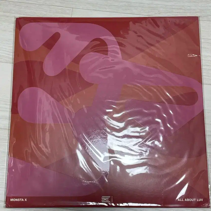 몬스타엑스 미국 올어바웃럽 한정판 엘피 LP