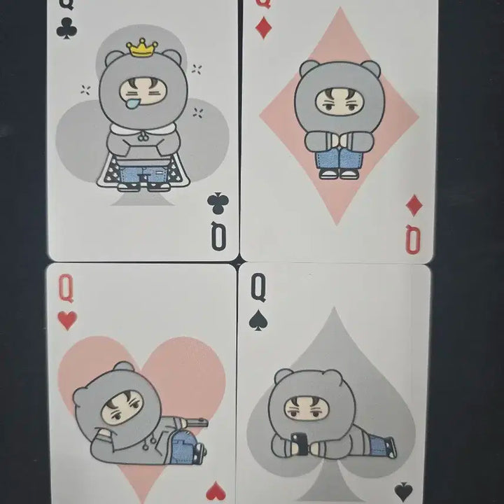 세븐틴 미니틴 논버(버논) playing card 4장