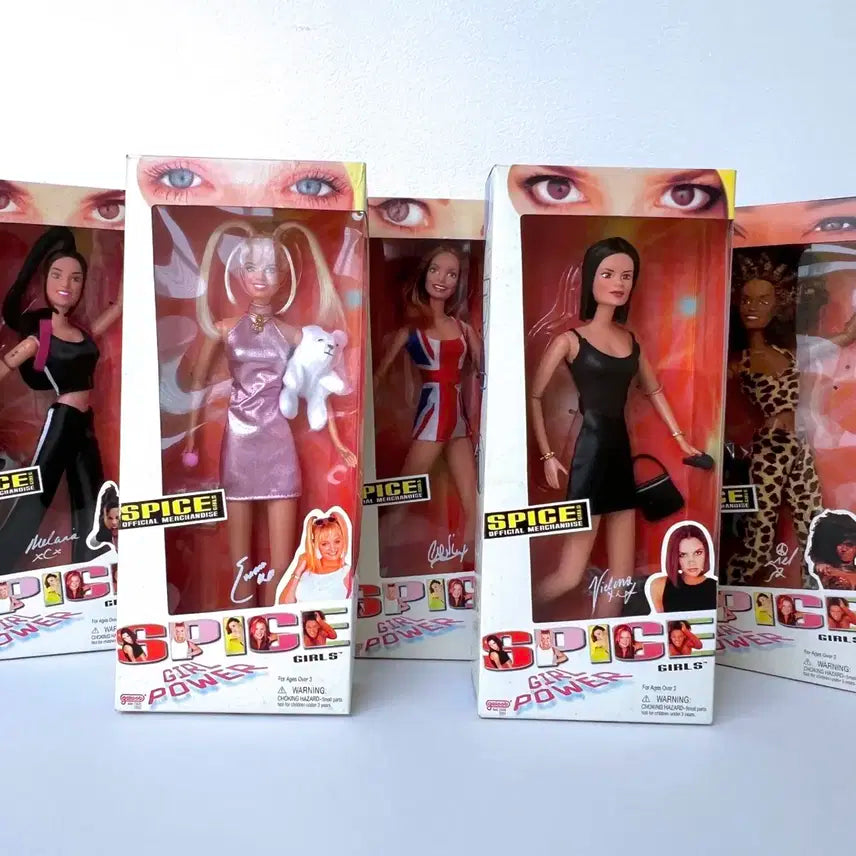스파이스걸스 Spice Girls 바비인형 피규어 빈티지 고전 레어