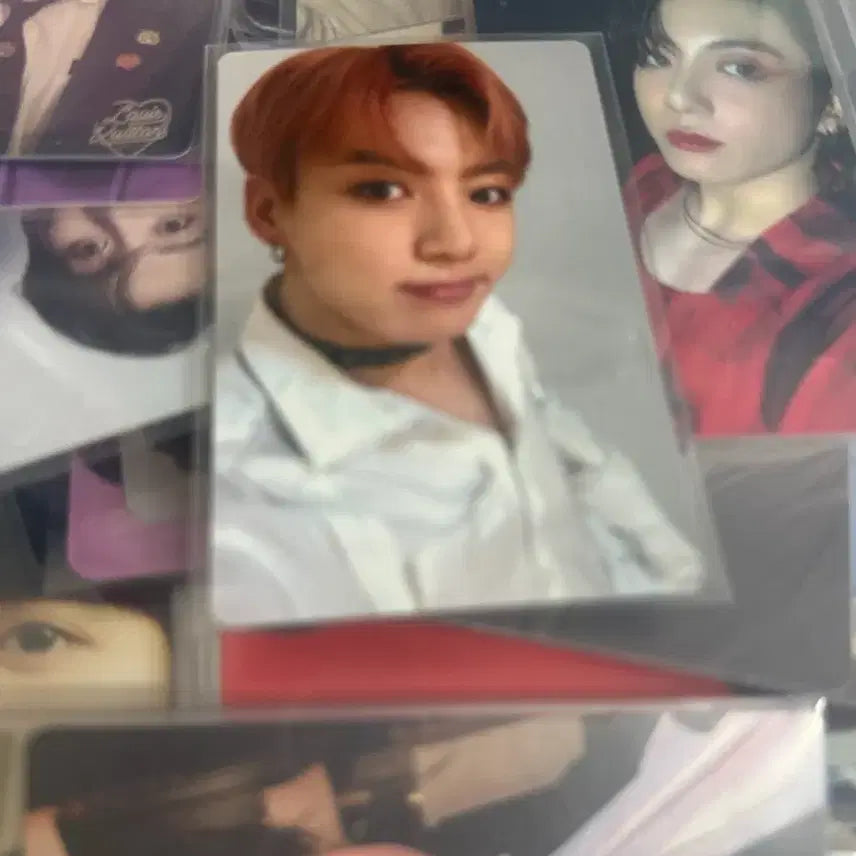 페이크러브 정국 포카 일본