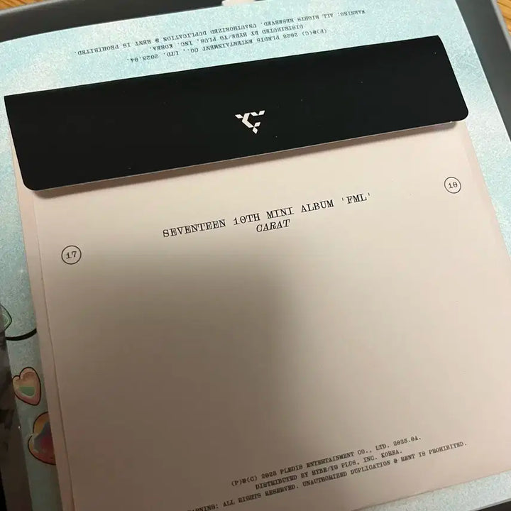 세븐틴 fml캐럿반 원우 (랜포있음)