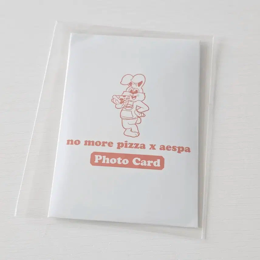 노모어피자 에스파 포카 미개봉 aespa nomorepizza