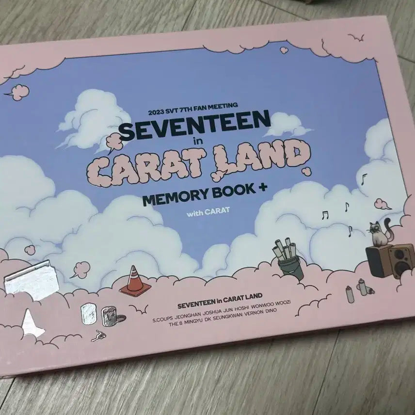 23 세븐틴 캐랜 캐럿랜드 메모리북