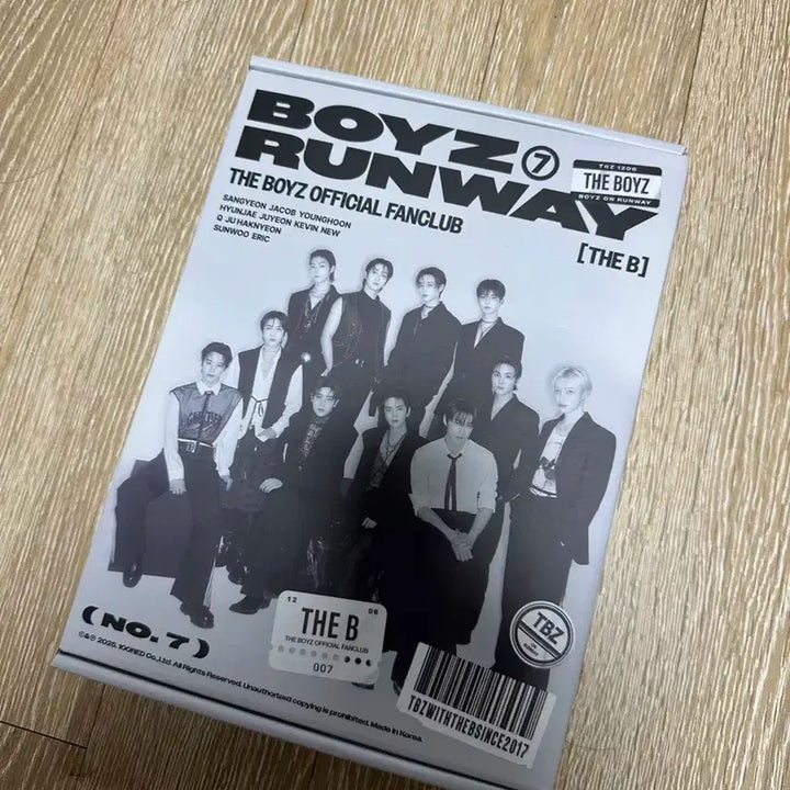 더보이즈 팬클럽 더비7기 키트