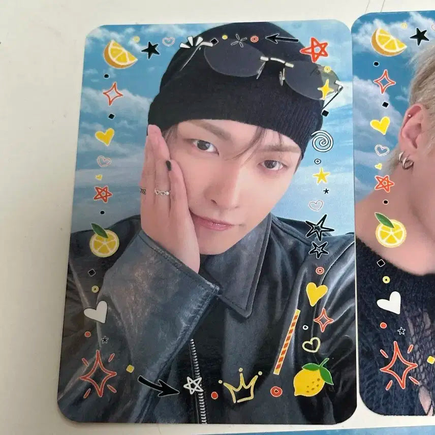 에이티즈 홍중 레몬드랍 공방포카