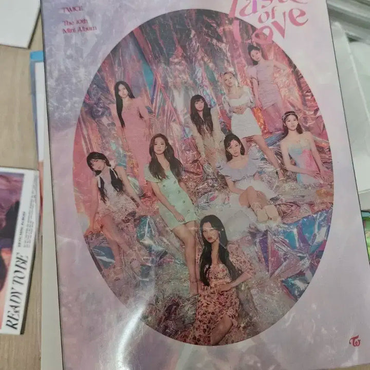 트와이스 알콜프리 테이스트오브러브 개봉앨범