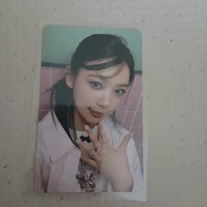 아일릿모카 체리쉬 위버스 앨범포카 포토카드 illit moral