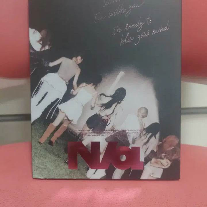 이즈나 na버전 앨범 구성품(포토카드&가사집 제외)