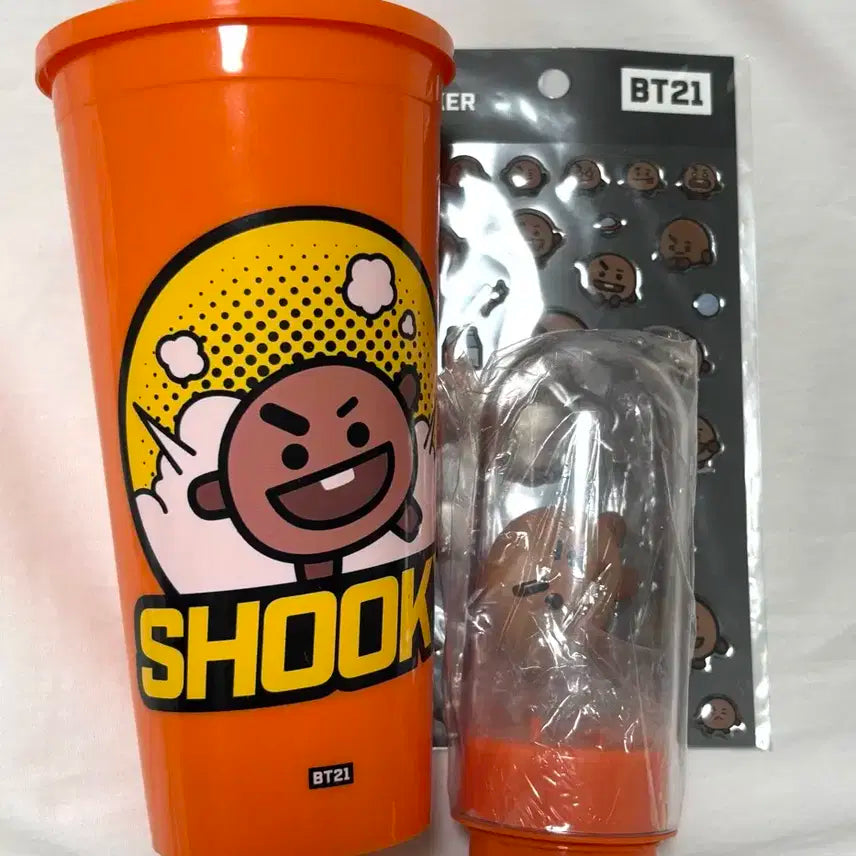 방탄 bt21 cgv 콜라보 컵
