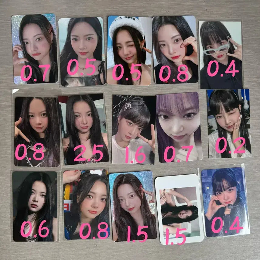 르세라핌 은채 홍은채 포카