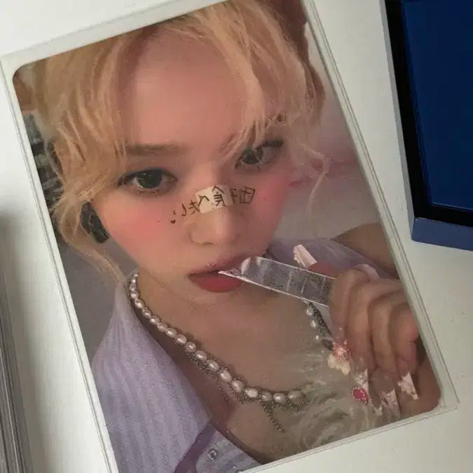 에스파 윈터 핫메스 특전 워너레코드 유닛포카 카리나 지젤 닝닝