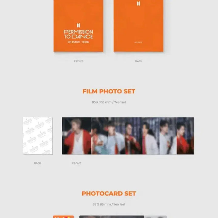 BTS 방탄 퍼투댄 온 스테이지 라이브 세트 + 퍼투댄 서울 디지털 코드