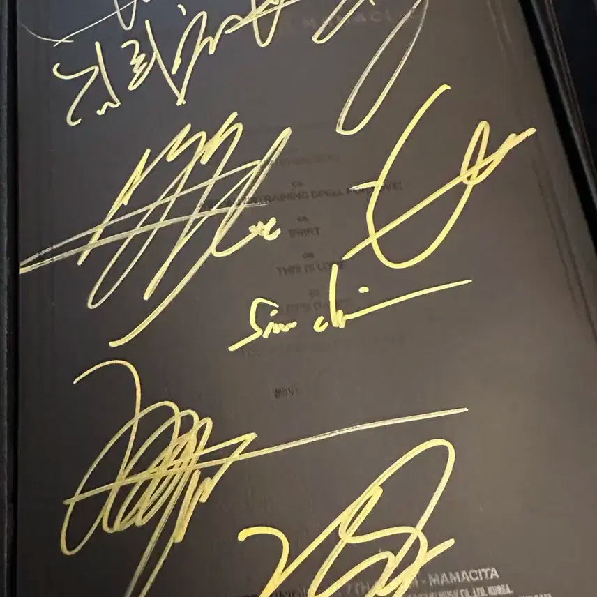 슈퍼주니어/사인cd/1개/미사용