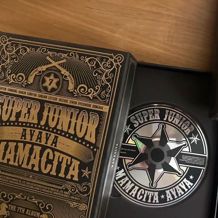 슈퍼주니어/사인cd/1개/미사용