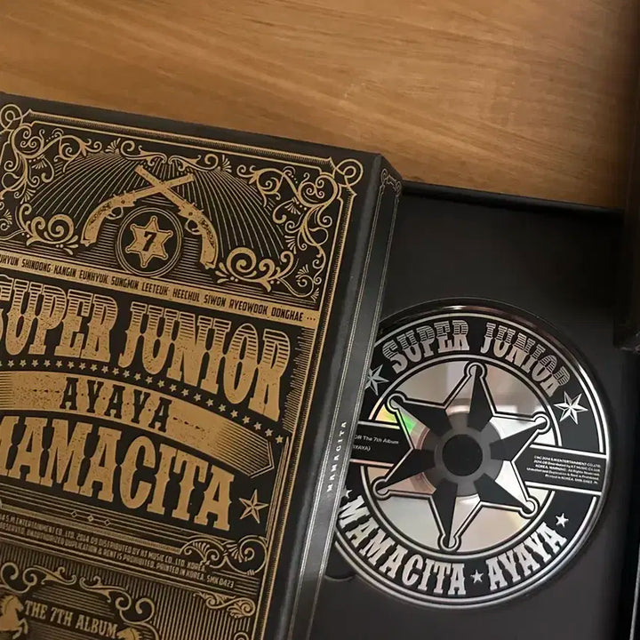 슈퍼주니어/사인cd/1개/미사용