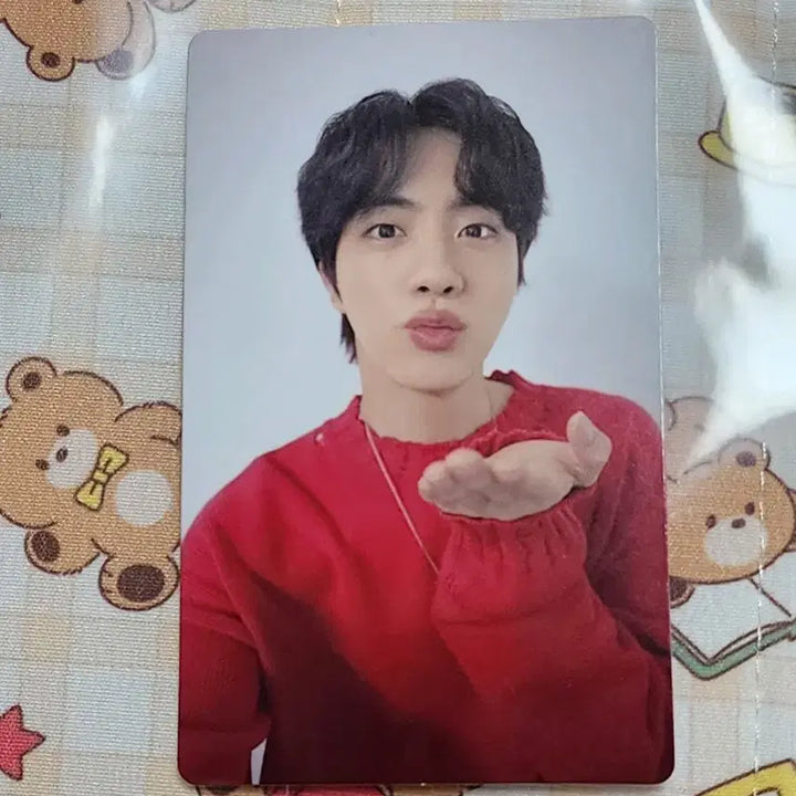 BTS 일본 FC W회원 한정 포카 양도 판매 석진 Jin 진 미공포