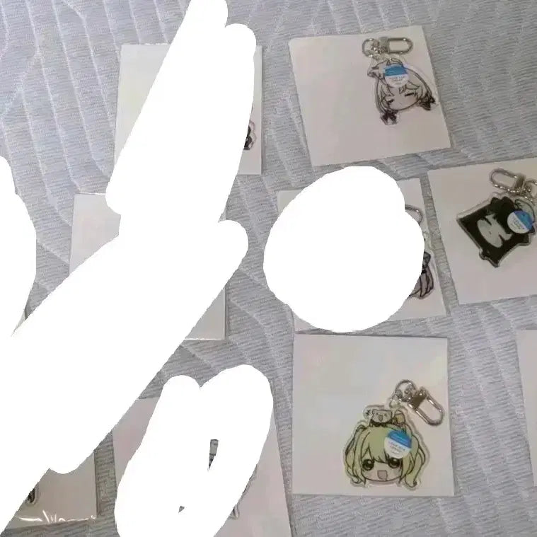 스텔라이브 비공굿 얼굴키링
