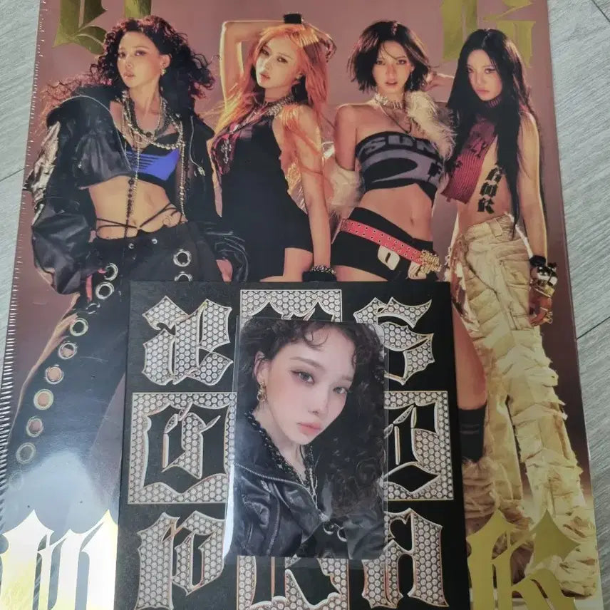 에스파 더티 워크 앨범 앨포 포카 세트 윈터