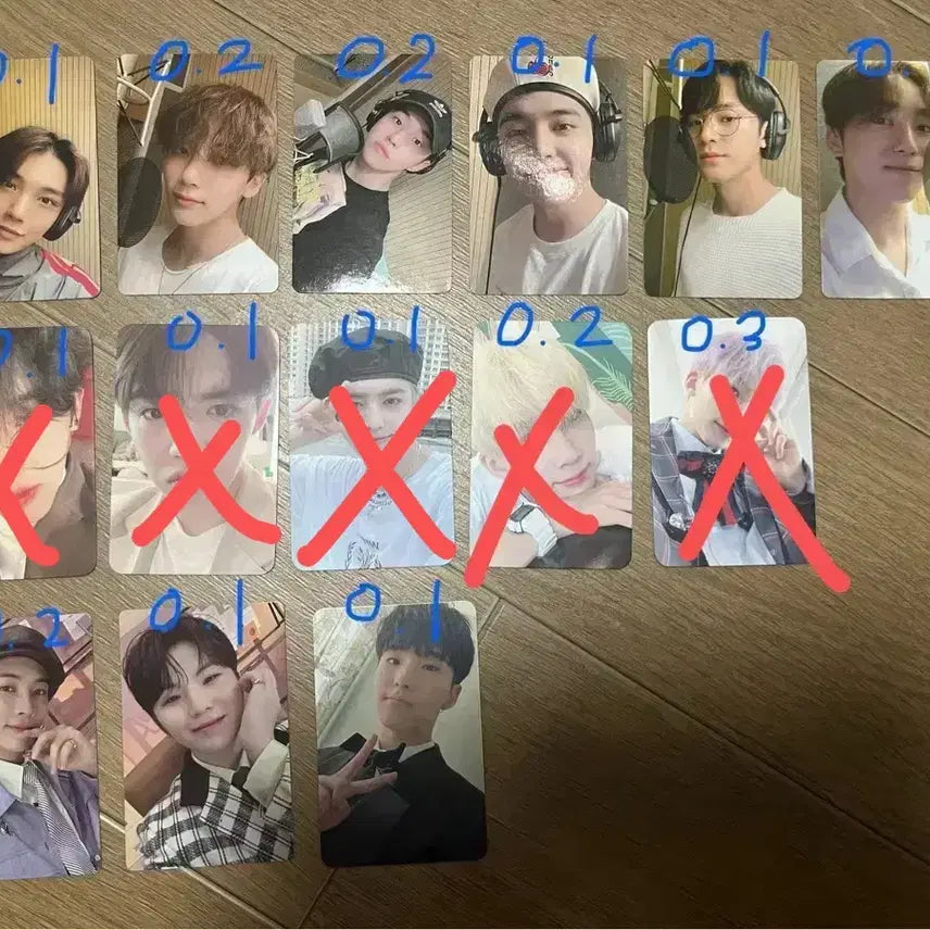 세븐틴 홈런 세미콜론 FML 앨범 포카 양도