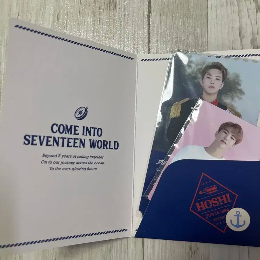 세븐틴 호시 포토카드
