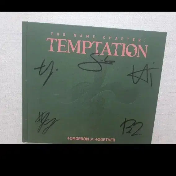 투바투 친필싸인 앨범 (투모로우바이투게더)