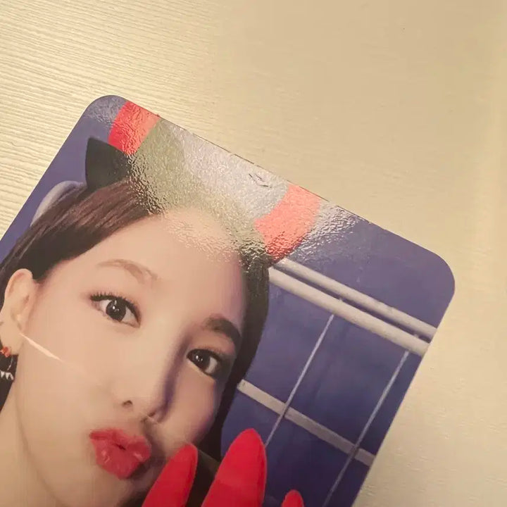 트와이스 나연 티티 악마 포카