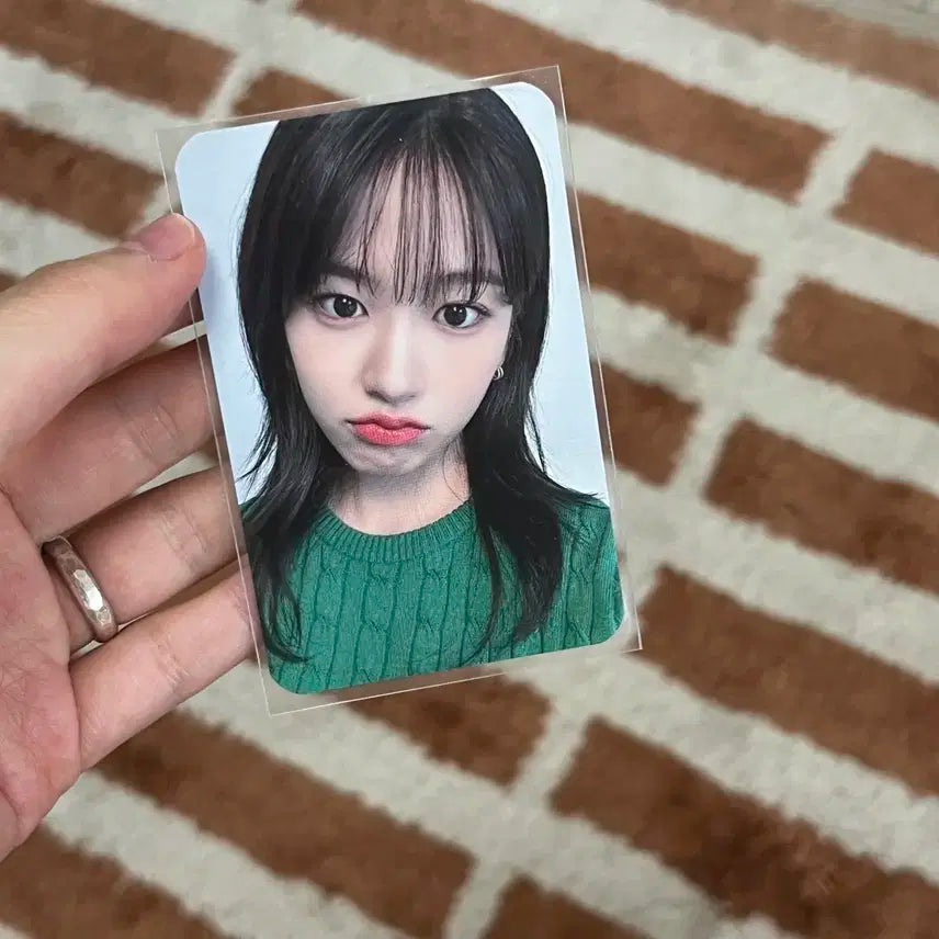 안유진 트래블로그 포카