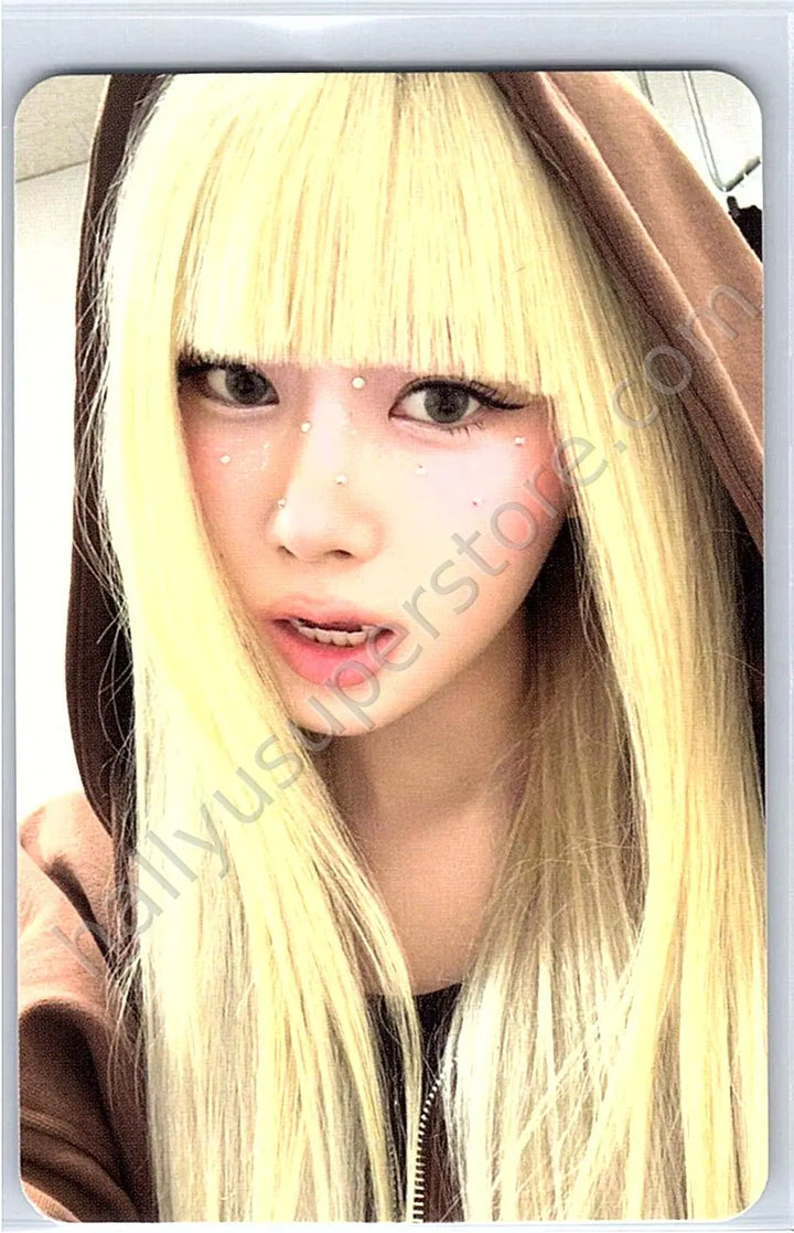 aespa - Giselle - Armageddon MD Events (All) armageddon version B version merch photocard trading card