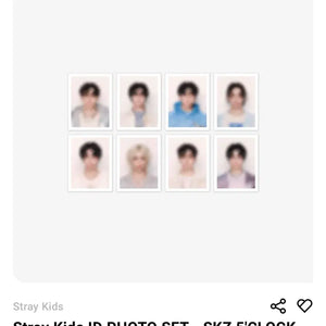 [BUNJANG] Stray Kids ID Photo sealed / 스키즈 스트레이키즈 증사 미개봉