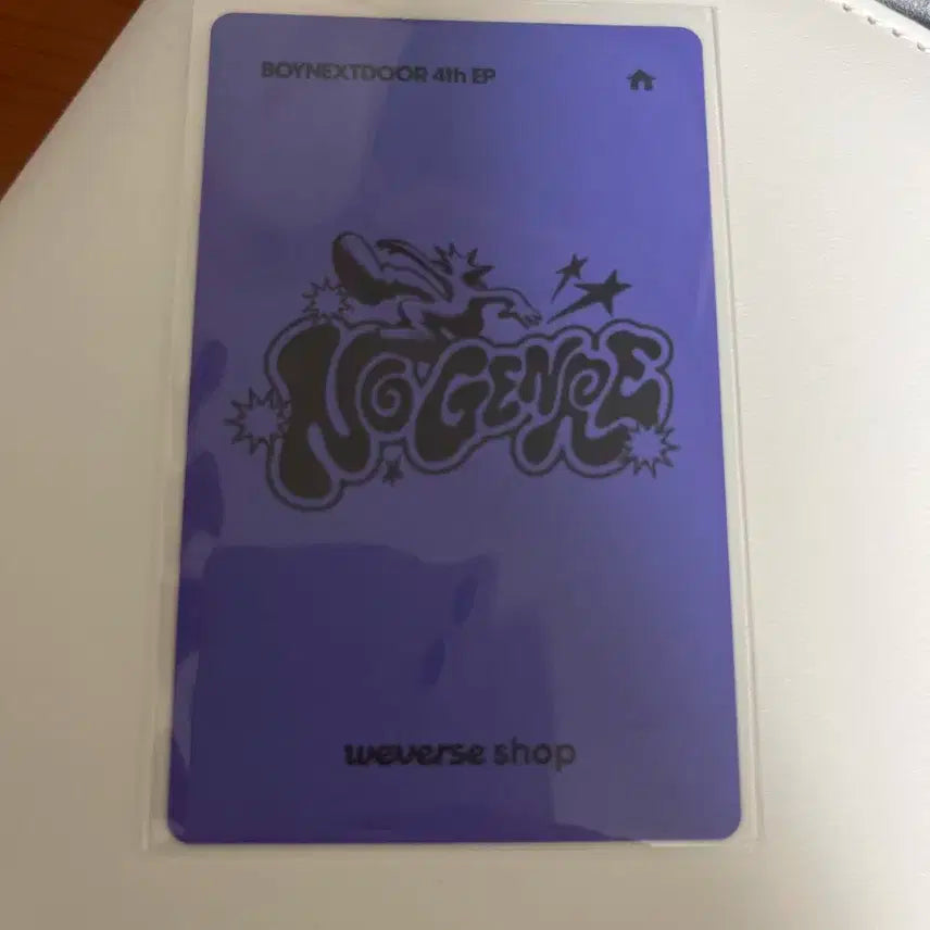 I Feel good 위버스샵 특전 포카