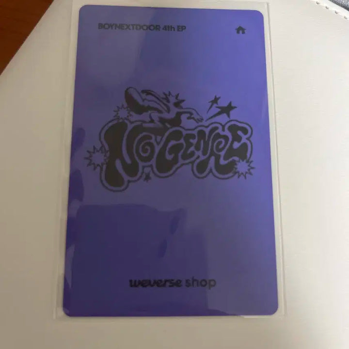 I Feel good 위버스샵 특전 포카