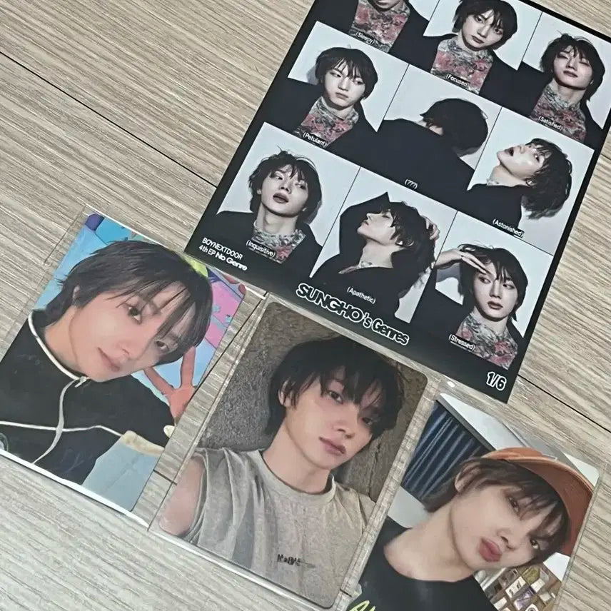 보넥도 성호 노장르 포토카드; 노장르 위버스 스페셜 포카 포함 일괄 판매