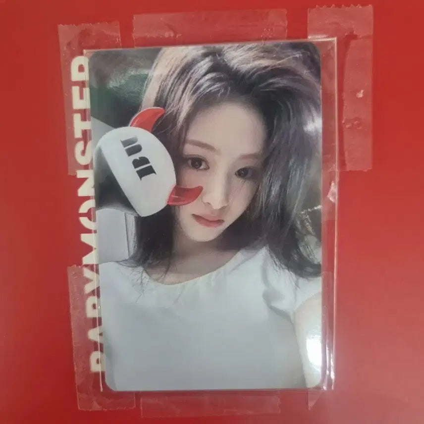 베이비몬스터 아현 응원봉 포카