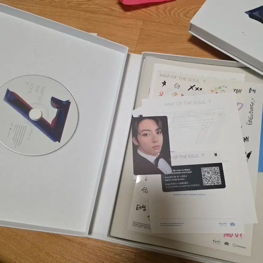 방탄소년단 앨범 map of the soul 7 (포카포함)