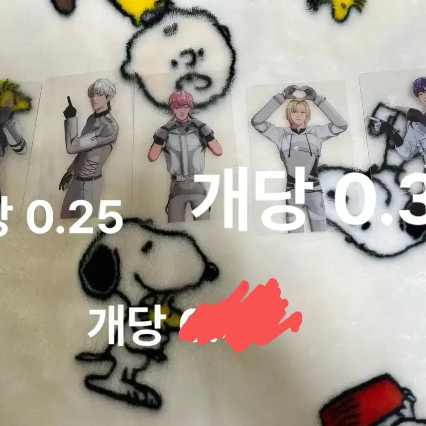 플레이브 투명 포카 팝니다